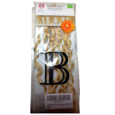 Balmain Human Hair Fill-In 45 cm Extensions Curly Micro Plusbond 613 Blonde