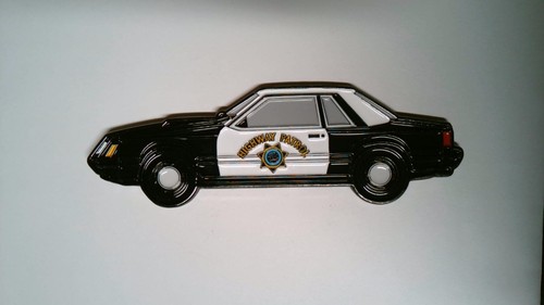 Challenge coin highway patrol - coin,