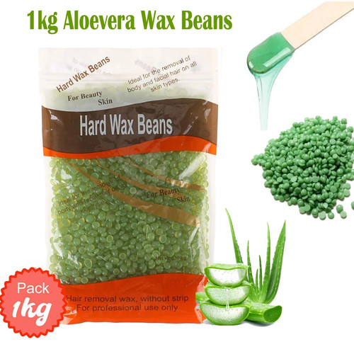 Depilatory hard wax beans aloe - wax,