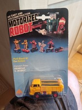 McToys Motorised Robot/transformer  New Old Stock Blister Pack Sealed Dump Truck