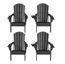 Set of 4 Folding Adirondack
