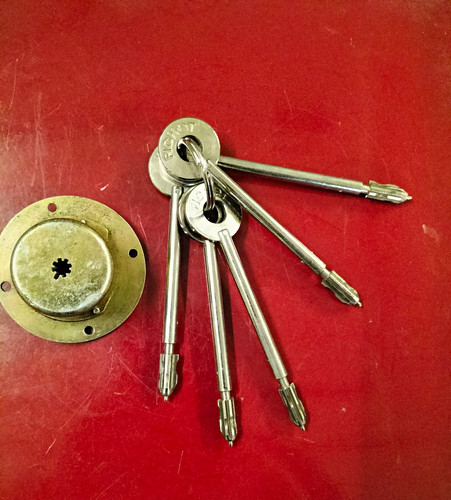 Used safe lock - safe,
