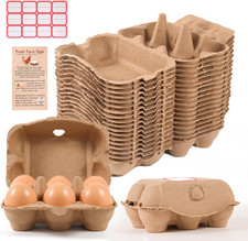 40 Pack 6-Count Egg Cartons