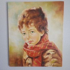 Crying Boy Oil Painting W