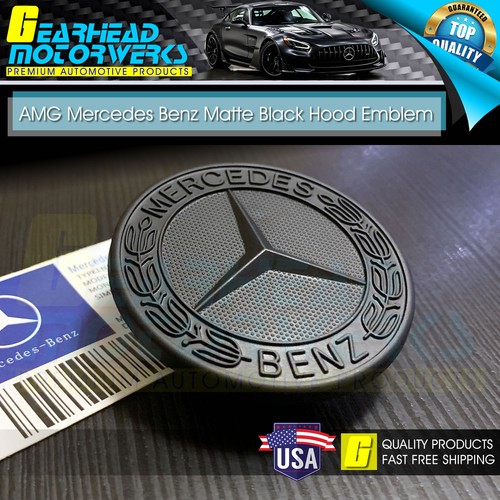 Amg front hood - amg, emblem