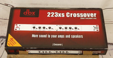 DBX By Harman 223xs Stereo 2-Way/Mono 3-Way Crossover with XLR Connectors