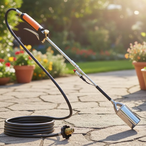 Stainless steel propane weed - steel,
