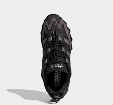 MENS ADIDAS ORIGINAL Size 9.5 BLACK/GREY HYPERTURF ADVENTURE Hiking trainers