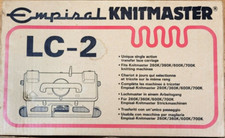 SILVER REED KNITMASTER KNITTING MACHINE COMPLETE 4.5MM LC2 LACE CARRIAGE