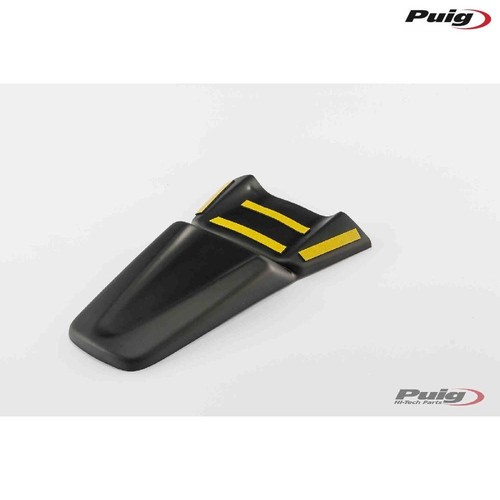 Puig black rear fender splash - rear,