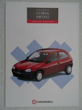Vauxhall Corsa Swing SPECIAL EDITION brochure 1994 - 1.2i 3-dr / 5-dr Hatchback
