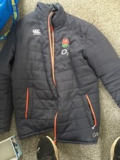 england rugby knee coat medium