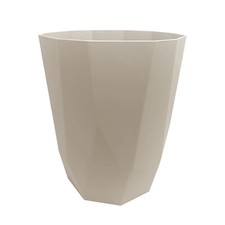 8L Corner Bin BEIGE Plastic