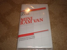 1985 Dodge MINI RAM VAN