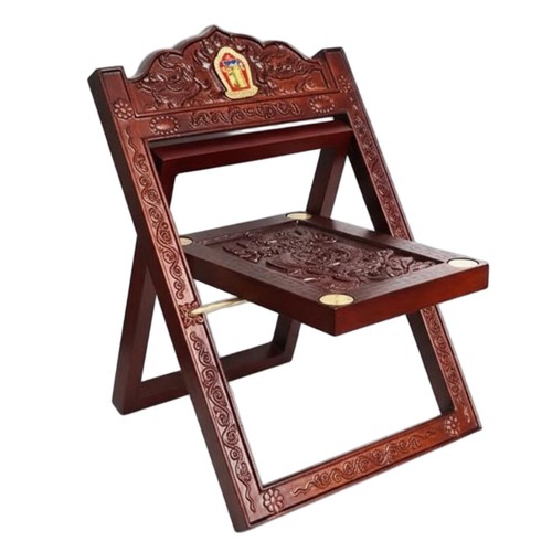 Adjustable carved bookstand - carved,