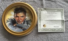 Frank Sinatra, The Bobby Dozer Days Commemorative Plate Unused With Original Box