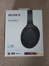 Sony WH-1000XM3 Wireless Noise Cancelling Headphones