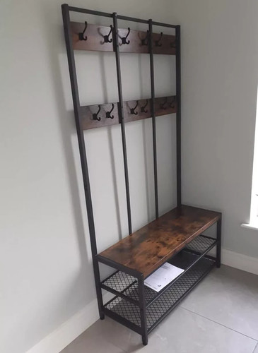 Industrial coat rack vintage - industrial,