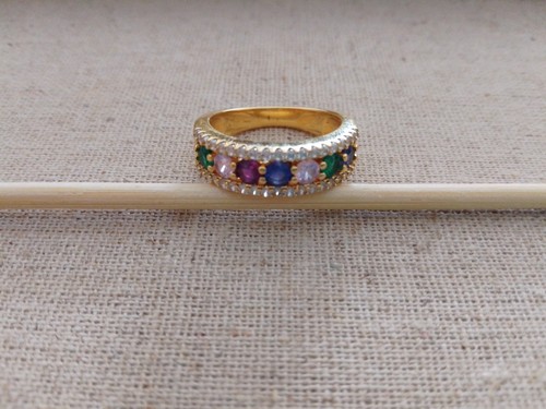 Diamonique rainbow band - diamonique,