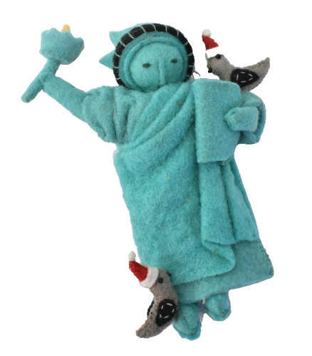 Craftspring santa pigeon - santa, on
