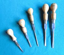 Vintage collection of 5 Wooden