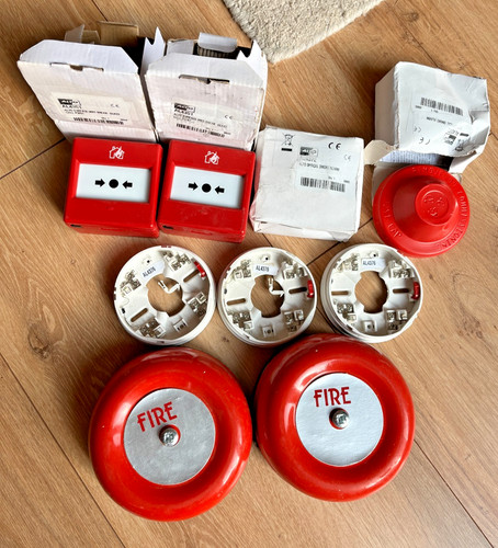 Vintage retro fire alarm - vintage,