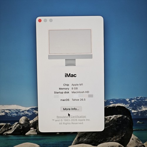Imac 8gb ram - 8gb,