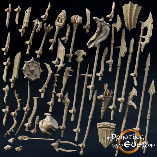Orc weapon accessories pack