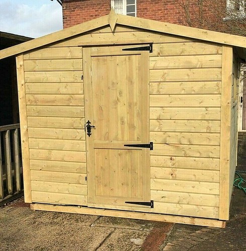 12x8 wooden shed 20mm heavy - 20mm,