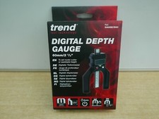 TREND GAUGE/D60  60MM ROUTER BIT OR SAW BLADE DIGITAL DEPTH GAUGE