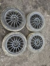 VAUXHALL CORSA D VXR ALLOY WHEELS X4 SET 5X110 18INCH 5STUD 225 45 17