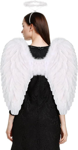 Angel wings and halo - wings,