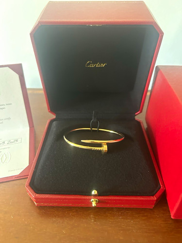 Cartier 18ct rose gold bangle - 18ct,