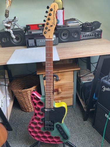 Jazzmaster shape printed - jazzmaster,