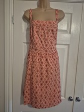 Orange Embroidered Lined