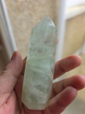 Green Fluorite Crystal