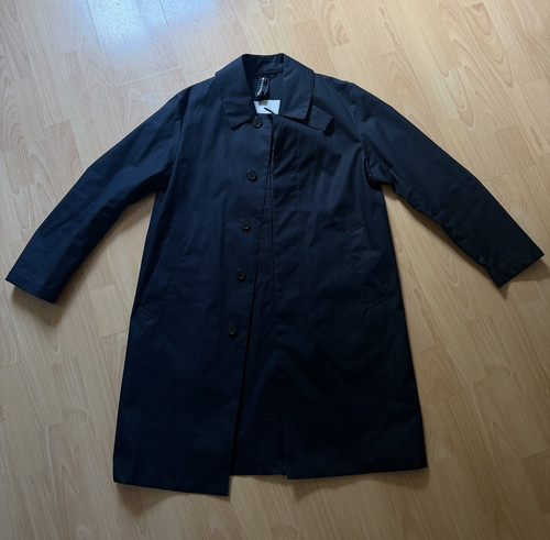 Mackintosh men black trench - mackintosh, men's