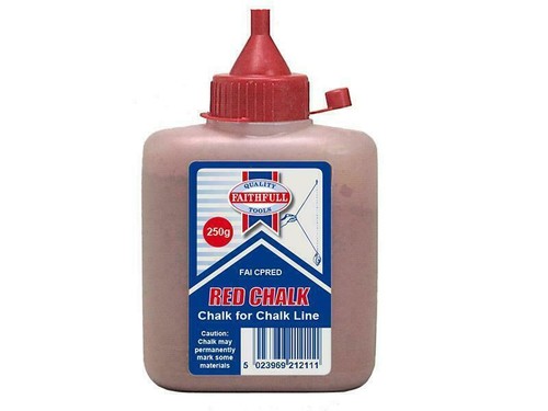 Faithfull chalk powder red - faithfull,