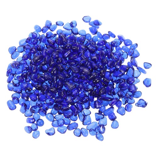 Round fire glass beads - round,