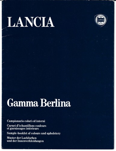 Lancia gamma berlina - gamma, colour