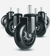 Caster Wheels Office Chair Set