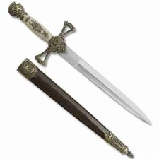 14" Medieval Sword w/ Knight