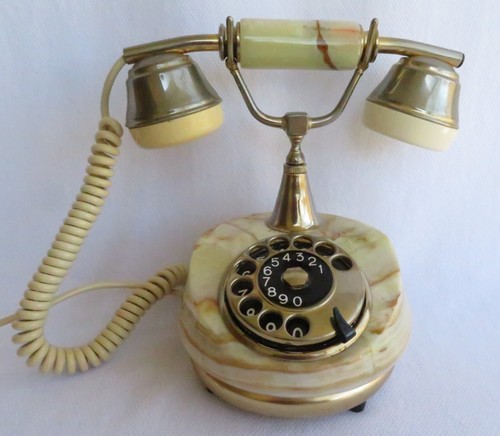 Antique telephone onyx - antique,