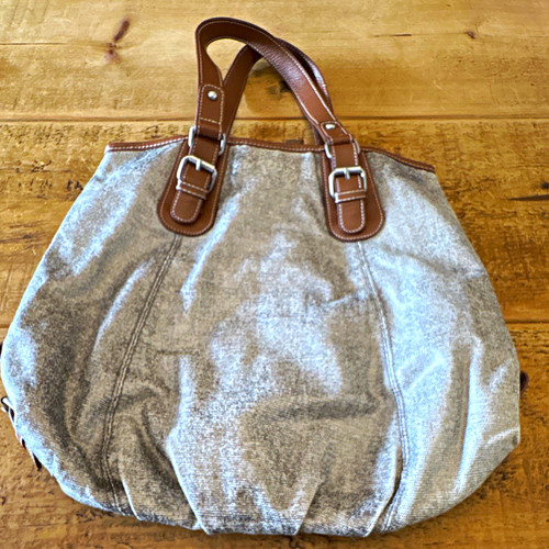 Boden grey canvas tote bag - tote,