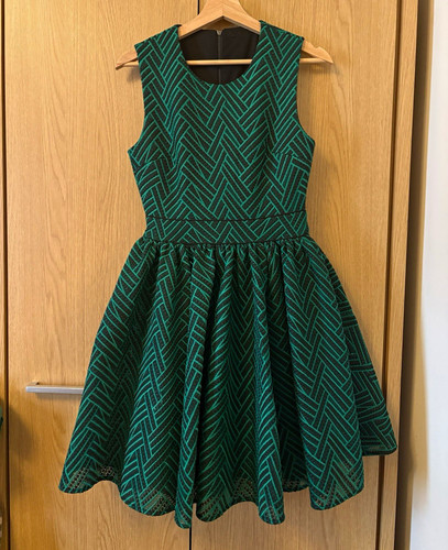 Maje green geometric fit - green,
