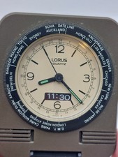 Vintage Lorus LQQ103K-G Travel