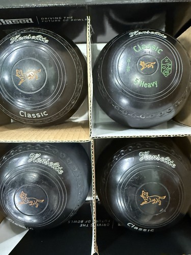 Henselite classic lawn bowls - bowls,