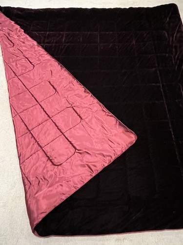 Ruby burgundy red - ruby/burgundy, quilted