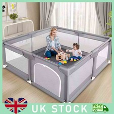 Large Playpen Kids Infant Activity Center Saftety Play Fence Yard Indoor