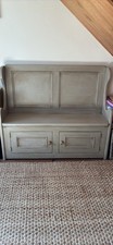 Rustic Settle Bench With
